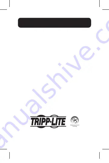 Tripp Lite U261-001-BT5 Quick Start Manual Download Page 25