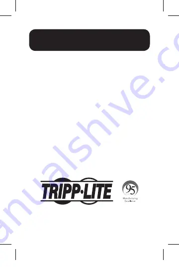 Tripp Lite U357-025-SEC Скачать руководство пользователя страница 20