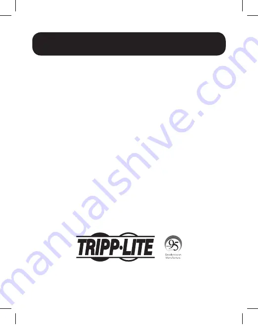 Tripp Lite U360-004-IND Owner'S Manual Download Page 12