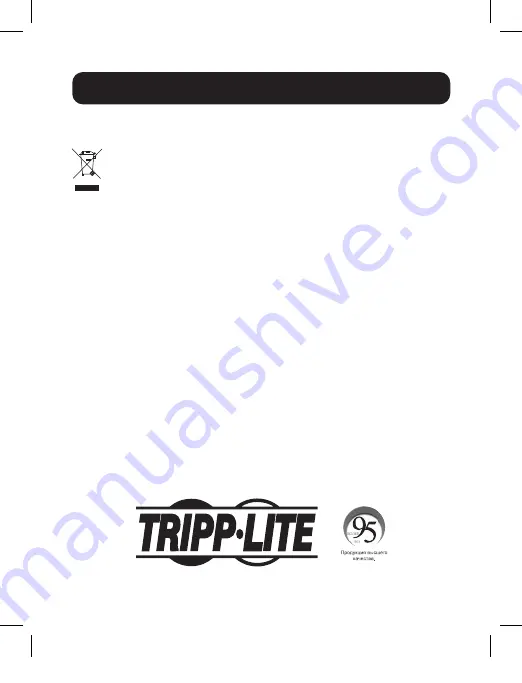 Tripp Lite U436-06N-2P5 Quick Start Manual Download Page 32