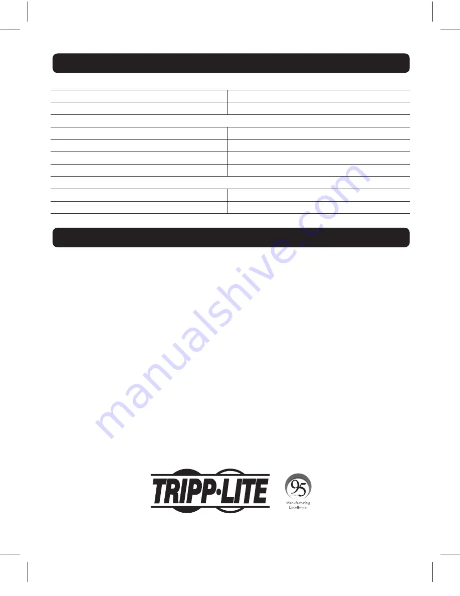 Tripp Lite U436-06N-GBW Скачать руководство пользователя страница 2