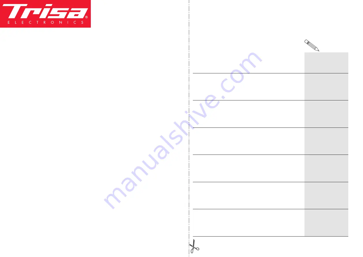 Trisa electronics 6219.41 Instructions For Use Manual Download Page 46