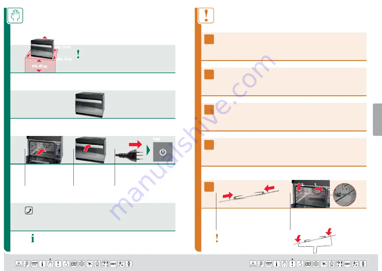 Trisa electronics Combi Steamer 40l Instructions For Use Manual Download Page 11