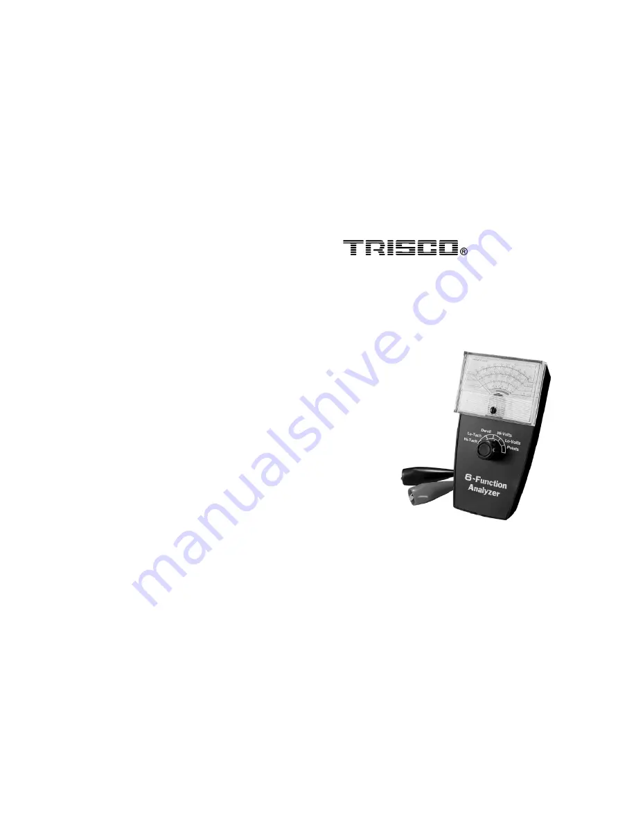 TRISCO R-456 User Manual Download Page 1