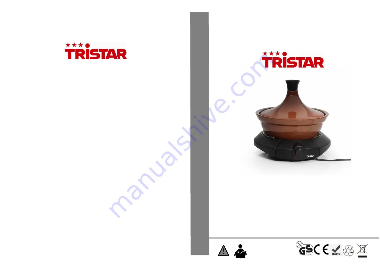 TriStar BP-2976 User Manual Download Page 1