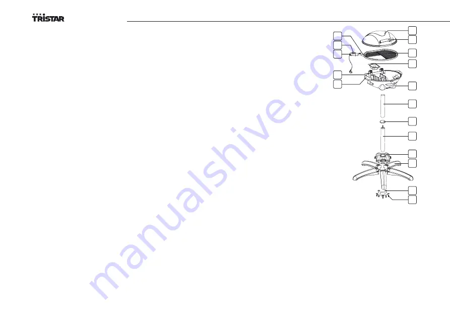 TriStar BQ-2816IN Instruction Manual Download Page 4