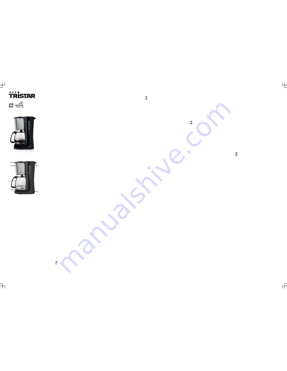 TriStar CM-1239 Instruction Manual Download Page 1