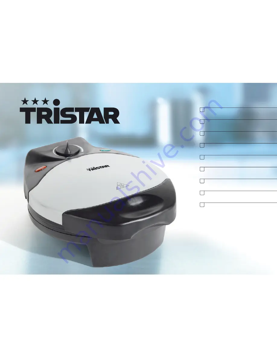 TriStar DM-1147 Instruction Manual Download Page 1