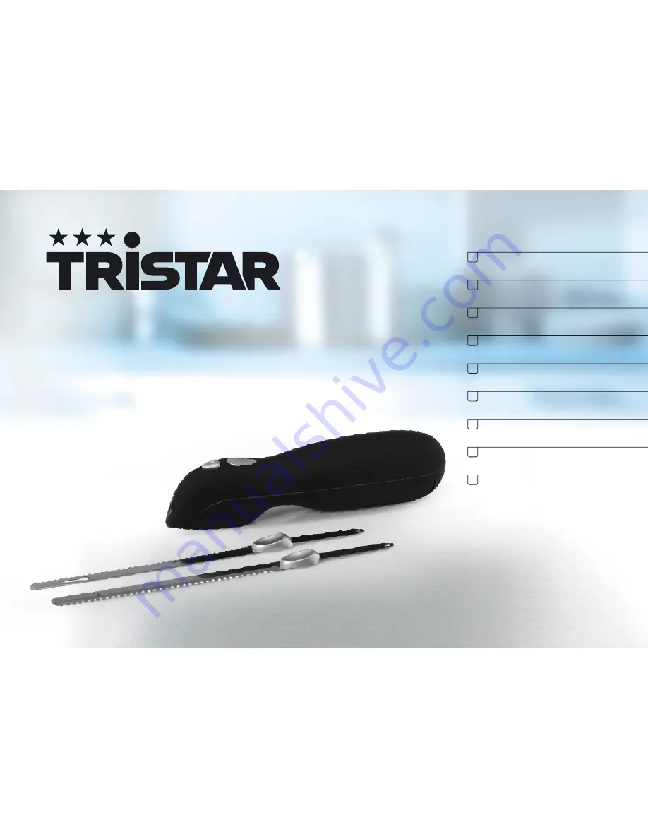 TriStar EM-2106 Instruction Manual Download Page 1