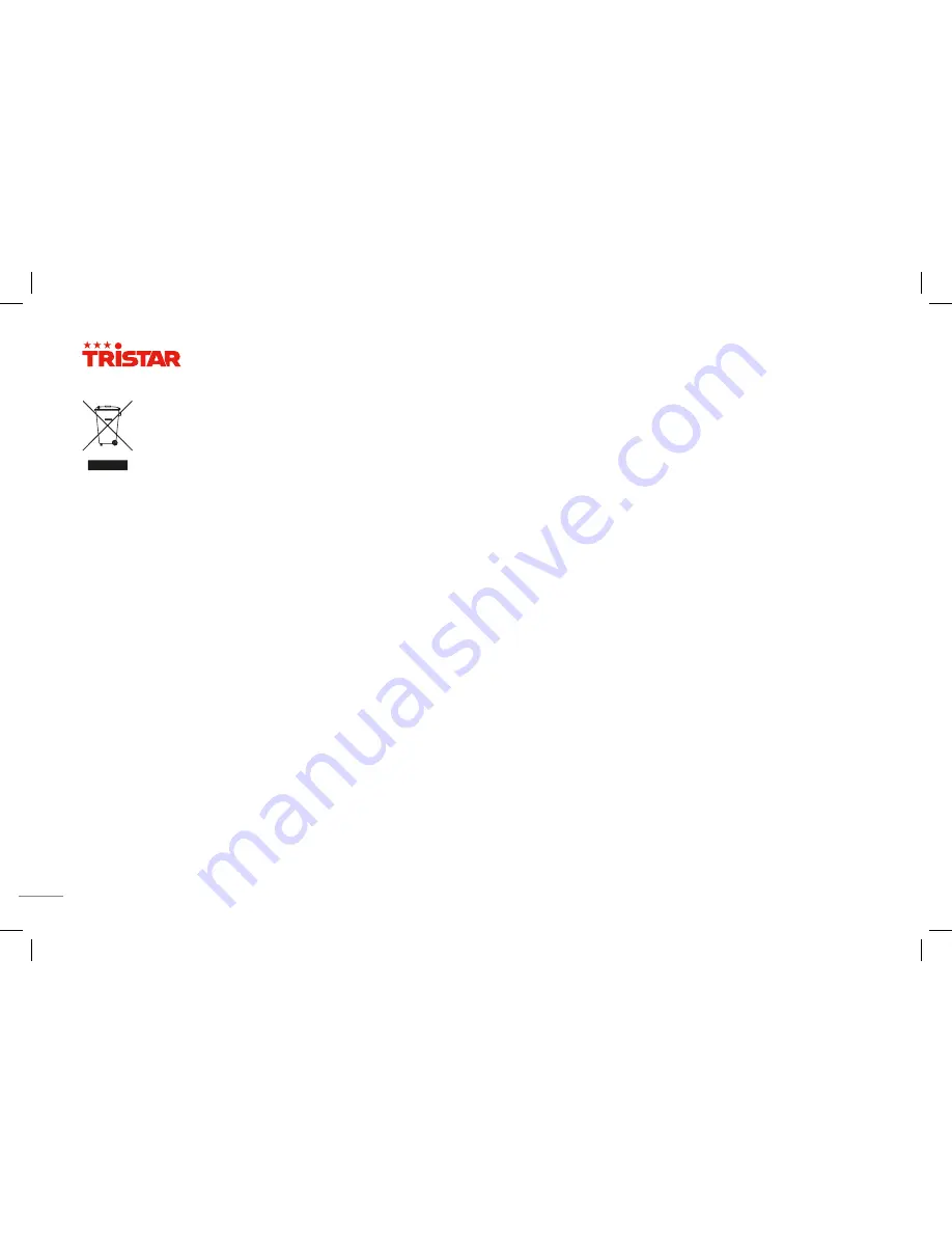 TriStar KR-2156 Instruction Manual Download Page 6