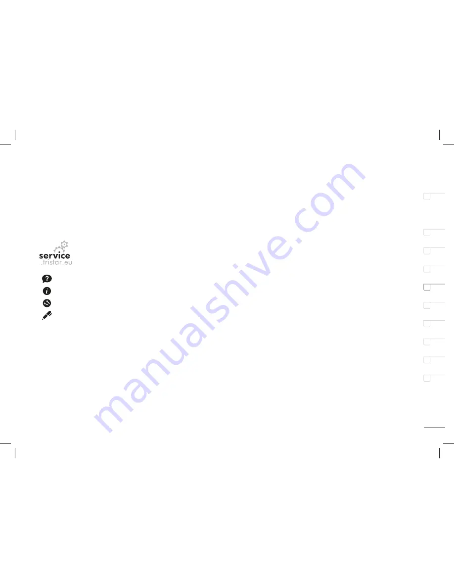 TriStar KR-2156 Instruction Manual Download Page 23