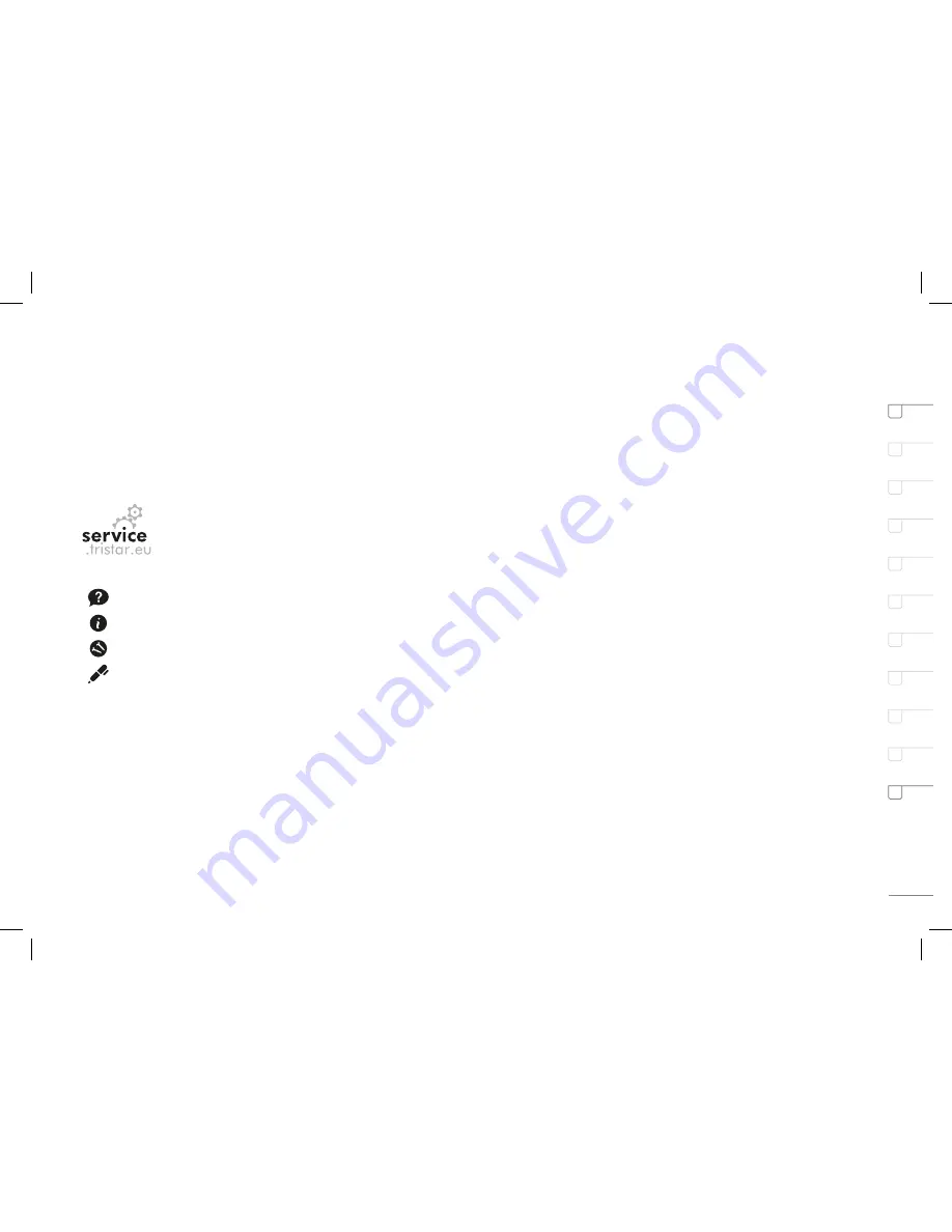 TriStar KR-2156 Instruction Manual Download Page 43