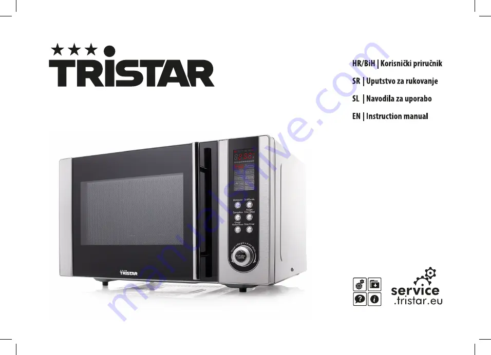 TriStar MW-2897K Instruction Manual Download Page 1