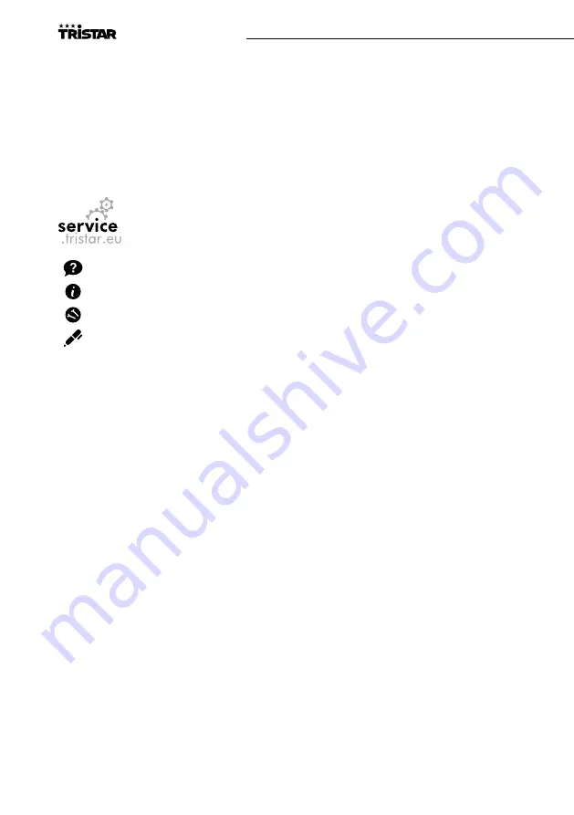 TriStar MX-4146 Manual Download Page 18