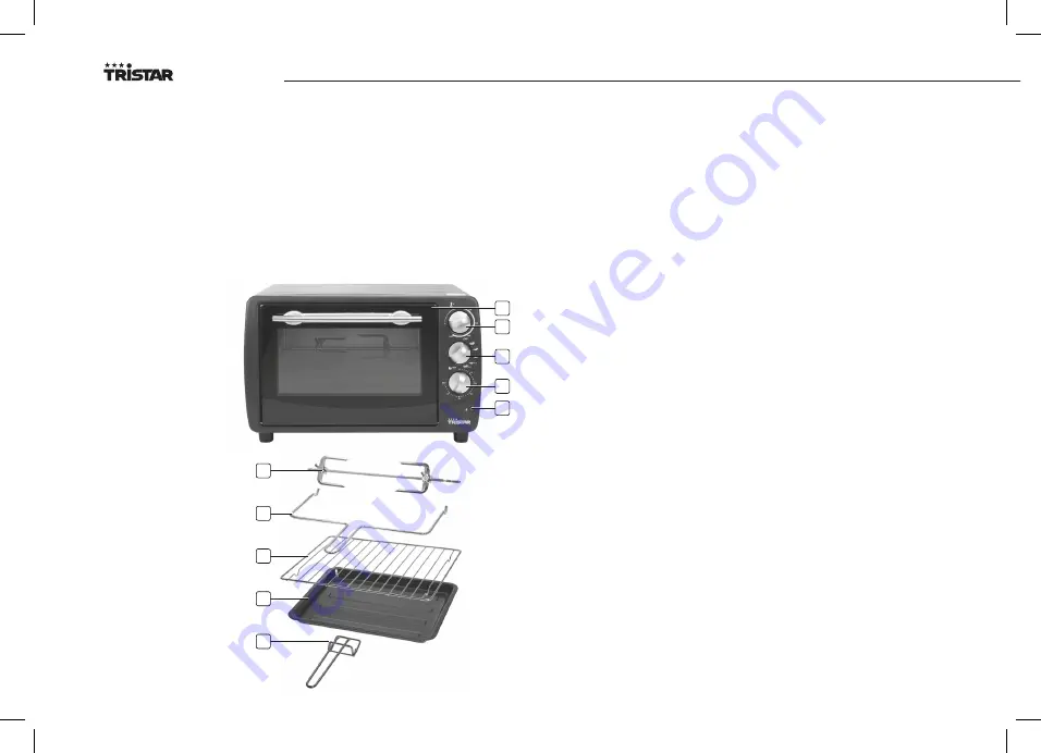 TriStar OV-1418 Instruction Manual Download Page 52