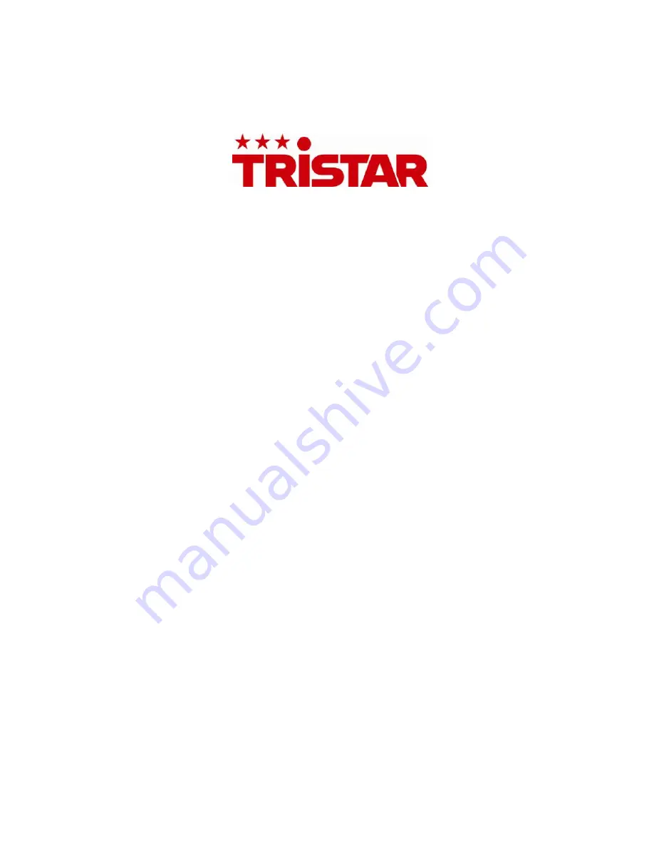 TriStar SA-2145 Скачать руководство пользователя страница 1