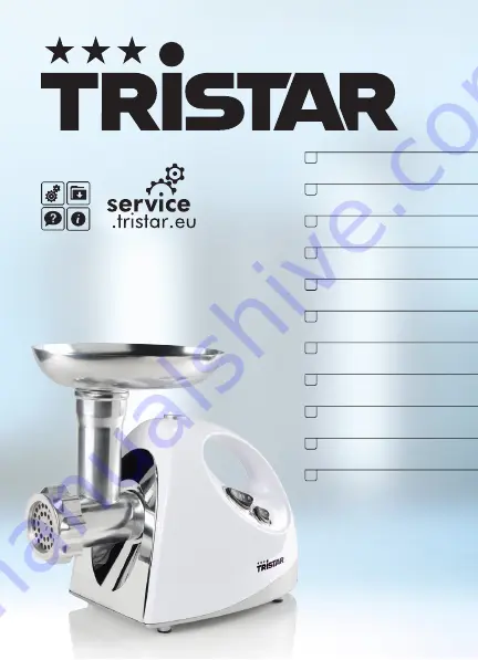 TriStar VM-4210 User Manual Download Page 1