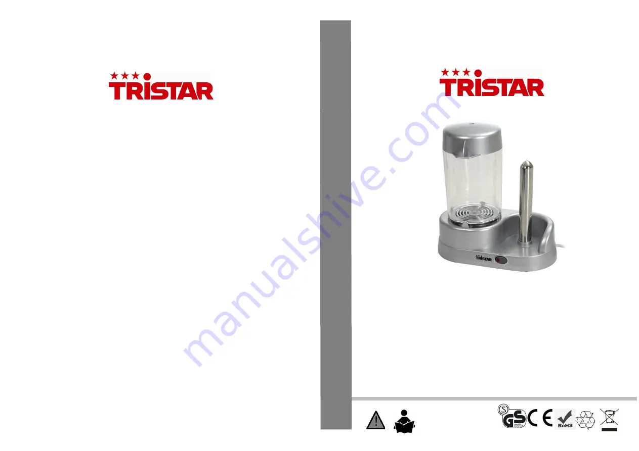 TriStar YB-2613 User Manual Download Page 1