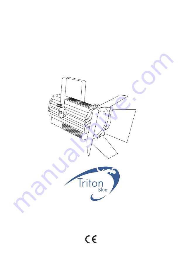 Triton Blue T160Z-PC-3200 User Manual Download Page 1