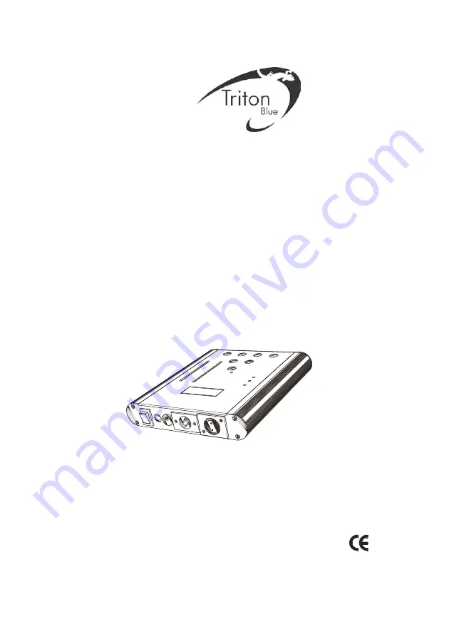 Triton Blue TR-256 User Manual Download Page 1