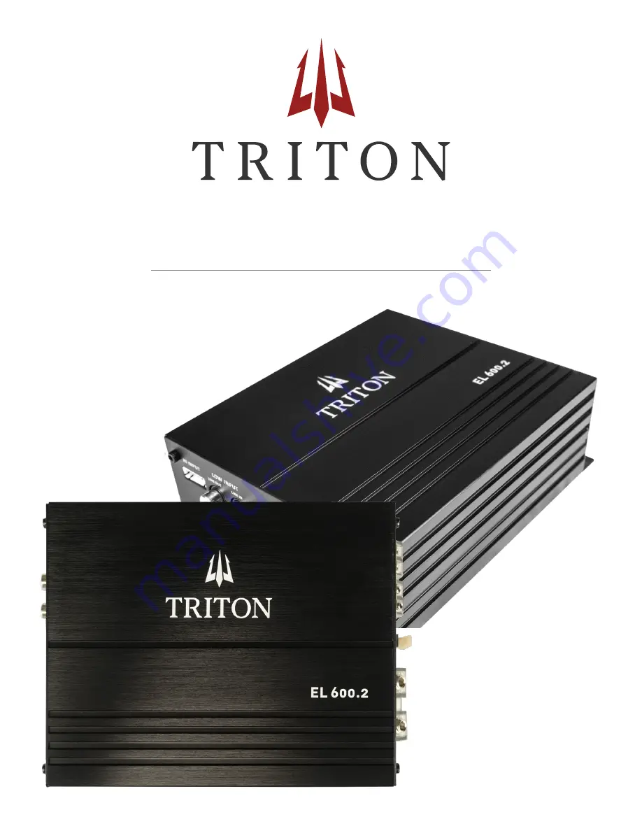 Triton EL Series Manual Download Page 1