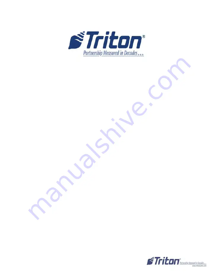 Triton RL5000 Service Manual Download Page 1