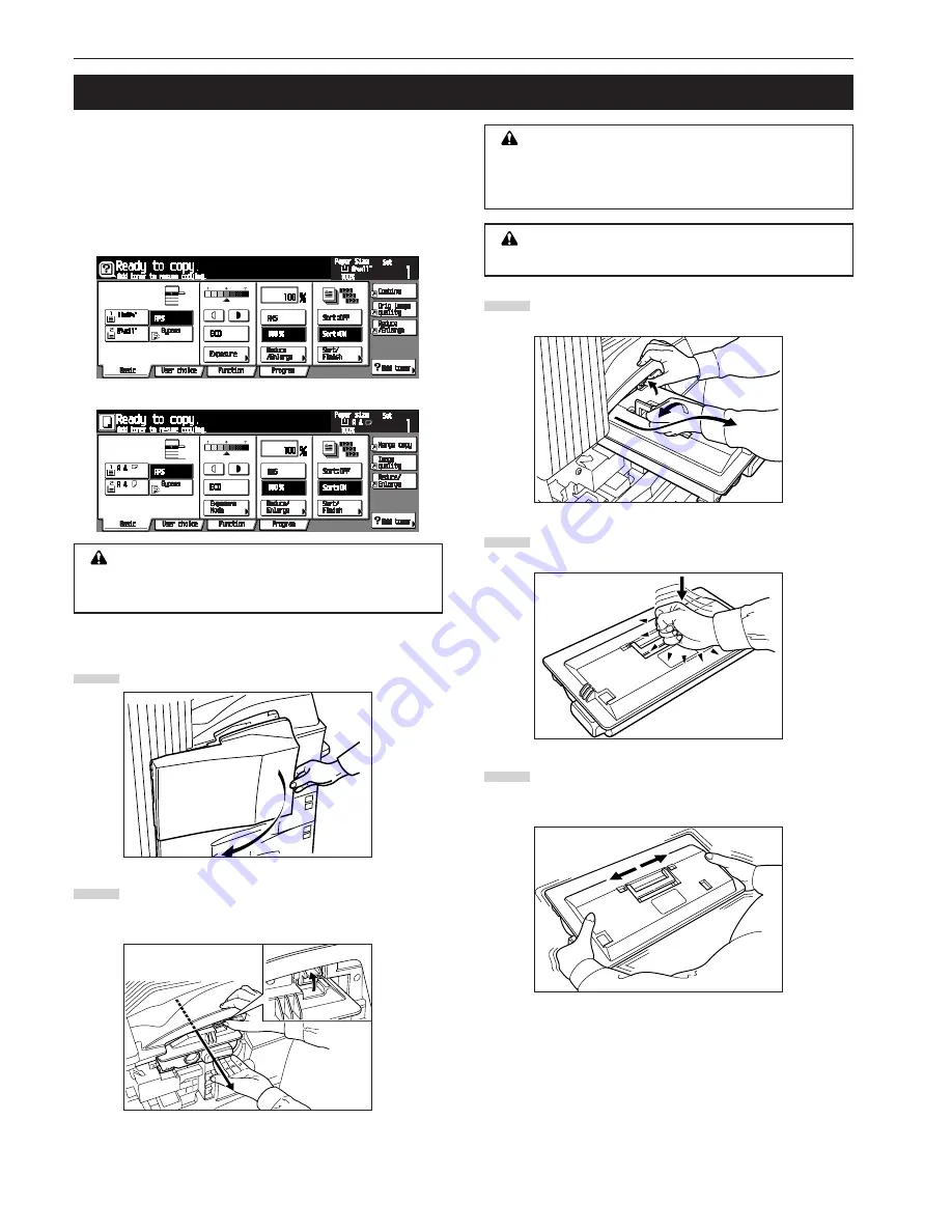 Triumph Adler DC 2025 Instruction Handbook Manual Download Page 22