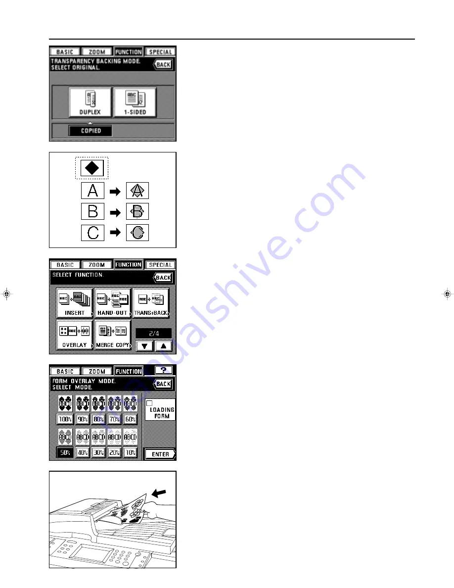 Triumph Adler DC 2062 Instruction Handbook Manual Download Page 56