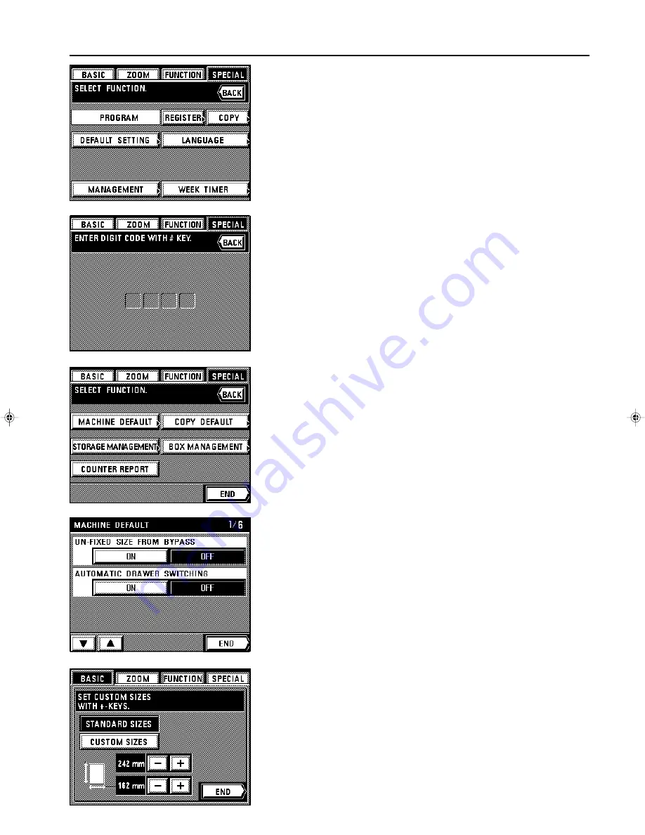 Triumph Adler DC 2062 Instruction Handbook Manual Download Page 109