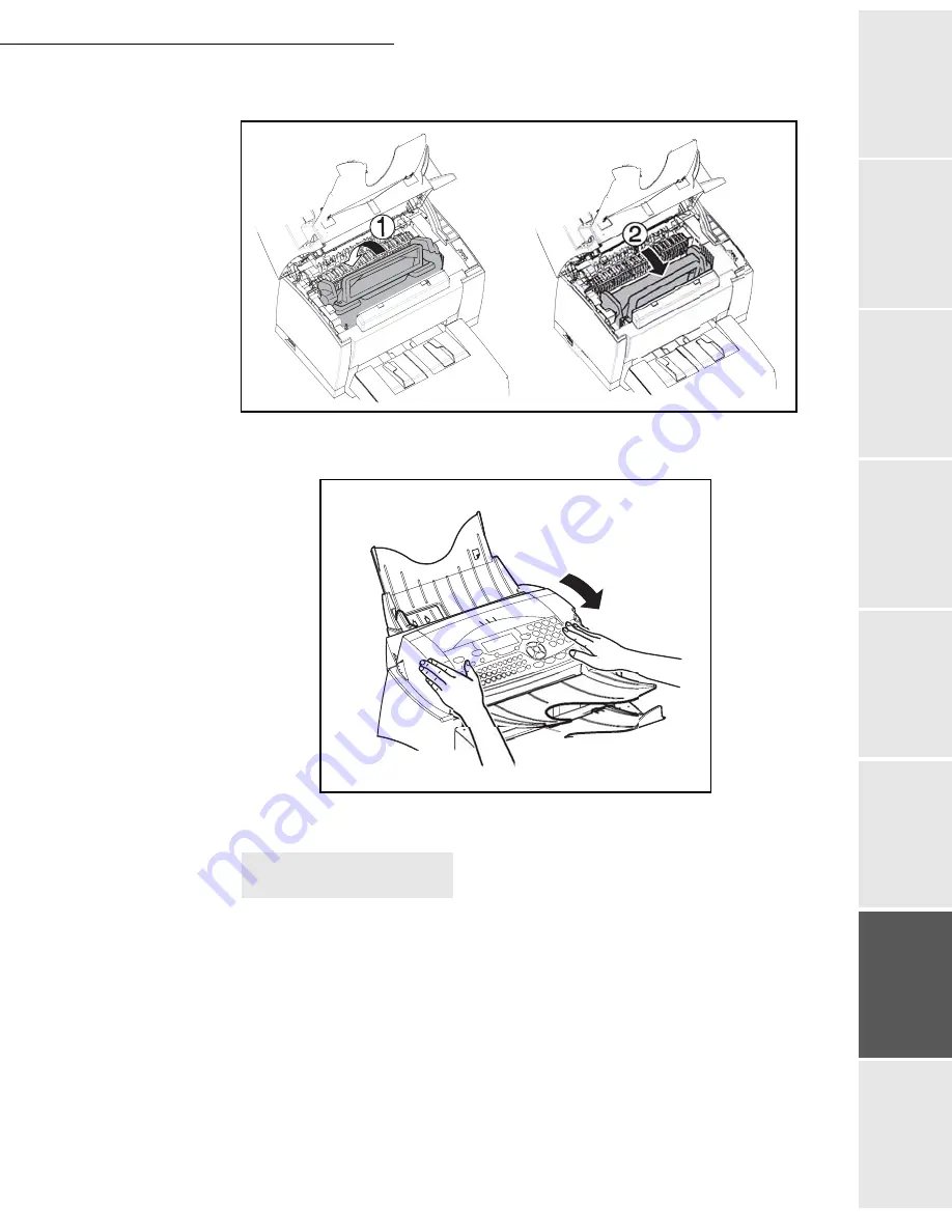 Triumph Adler FAX 941 Instruction Handbook Manual Download Page 96