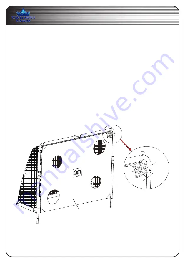 Triumph Nord Coppa Soccer goal User Manual Download Page 30