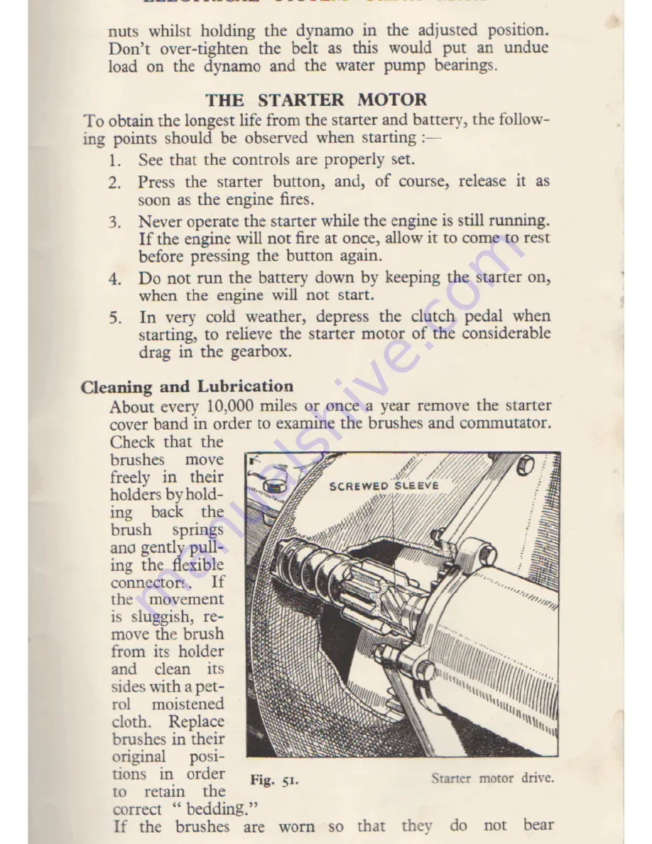 Triumph 1800 1951 Instruction Book Download Page 74