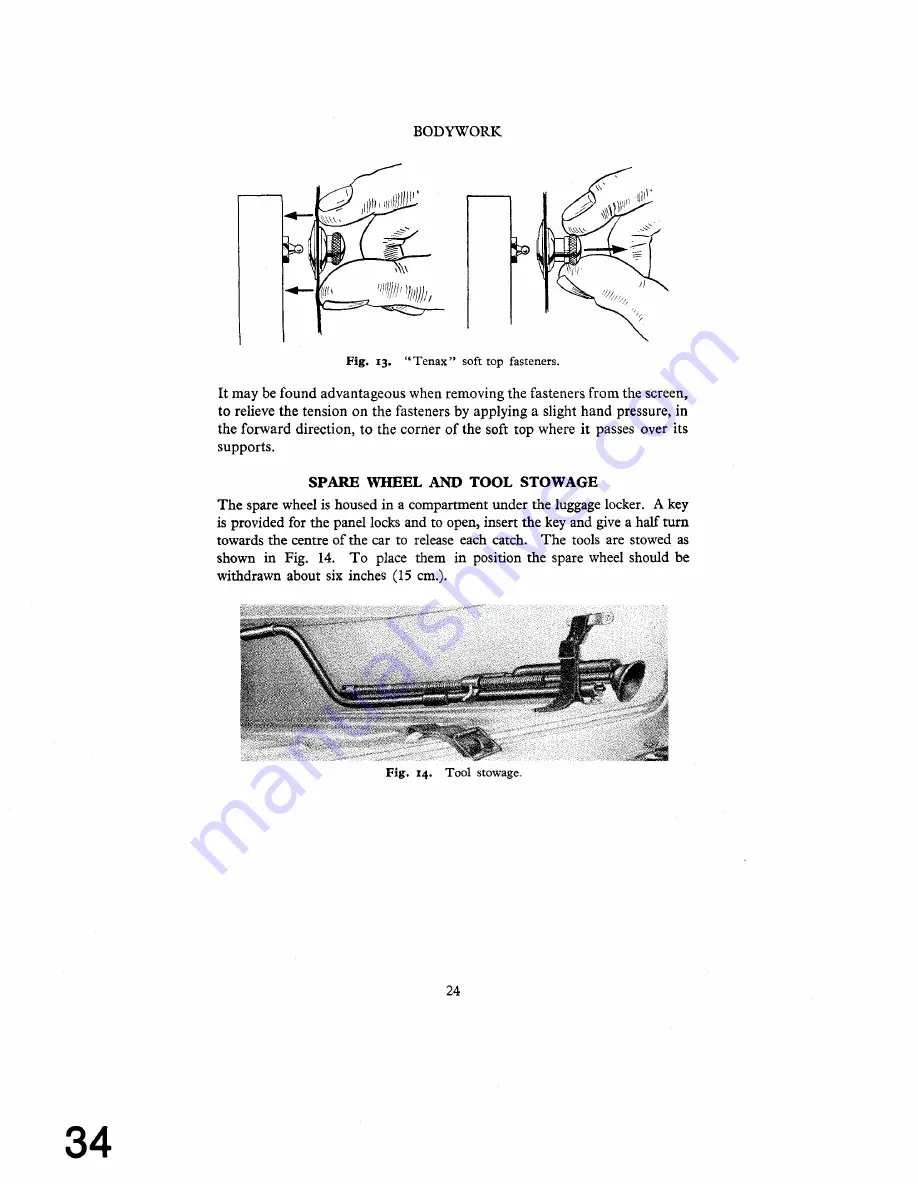 Triumph 1953 TR2 Service Manual Download Page 34