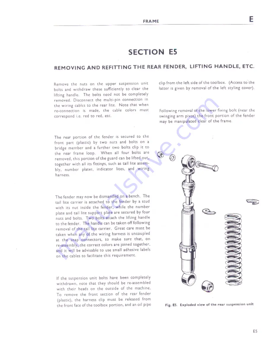 Triumph 1975 Trident T160 Скачать руководство пользователя страница 52