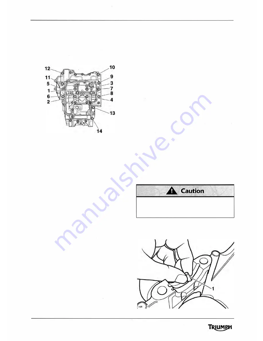 Triumph 2010 Tiger 800 Service Manual Download Page 110