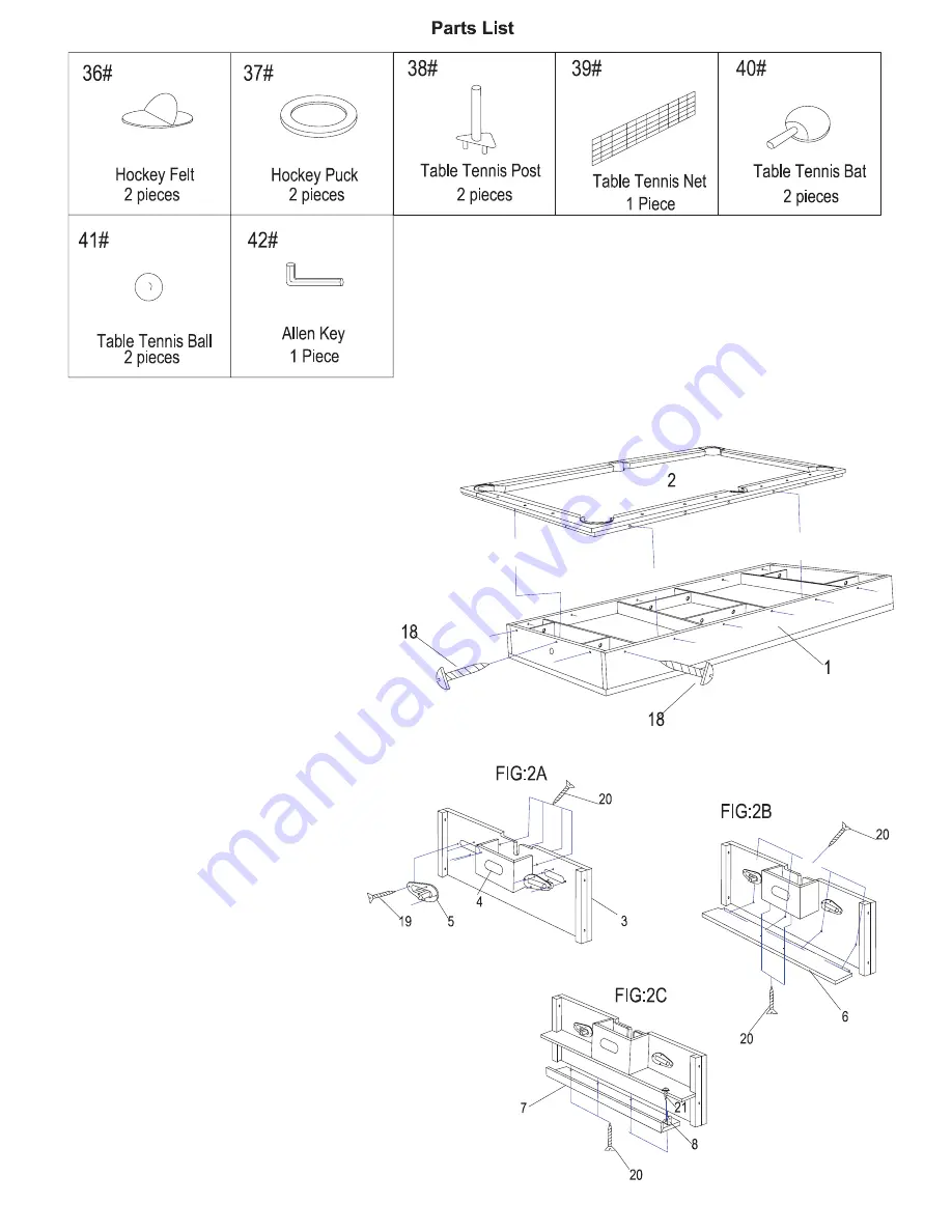 Triumph 3-in 1 Rotating Table Скачать руководство пользователя страница 4