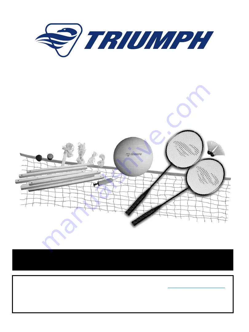 Triumph 35-7105-2 Instruction Manual Download Page 1