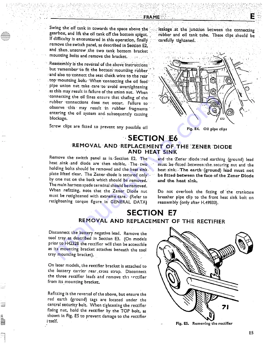 Triumph 350 c.c. Workshop Manual Download Page 157