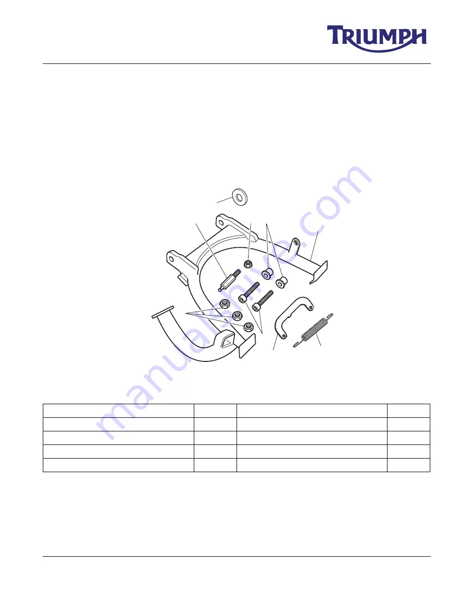 Triumph A9758013 Fitting Instructions Download Page 1