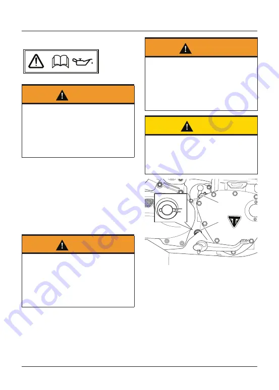 Triumph Bonneville Bobber 2016 Owner'S Handbook Manual Download Page 69