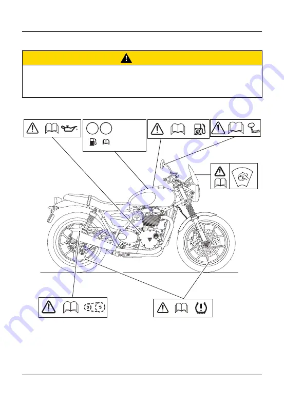 Triumph Bonneville T100 2018 Скачать руководство пользователя страница 15