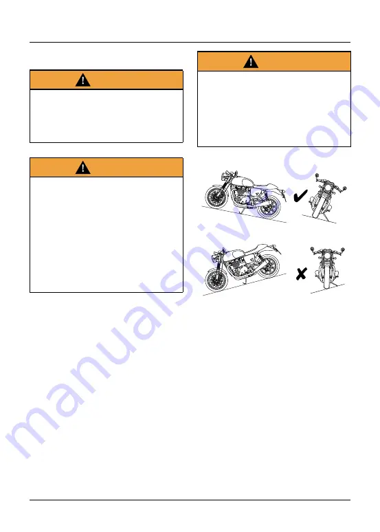 Triumph Bonneville T100 2018 Owner'S Handbook Manual Download Page 88