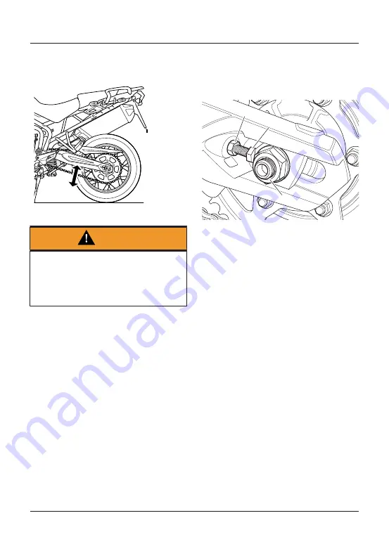 Triumph Tiger XC Owner'S Handbook Manual Download Page 123