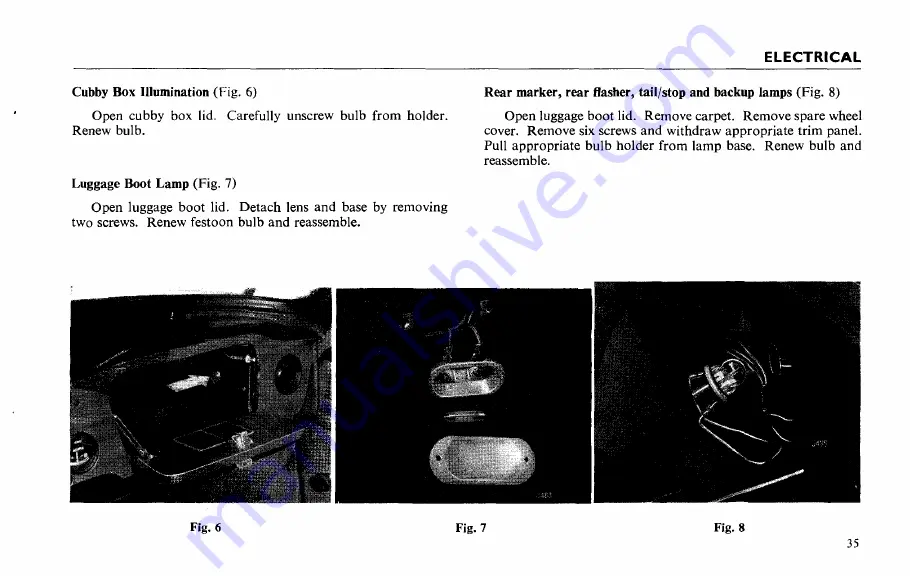 Triumph TR6 1976 Handbook Download Page 36