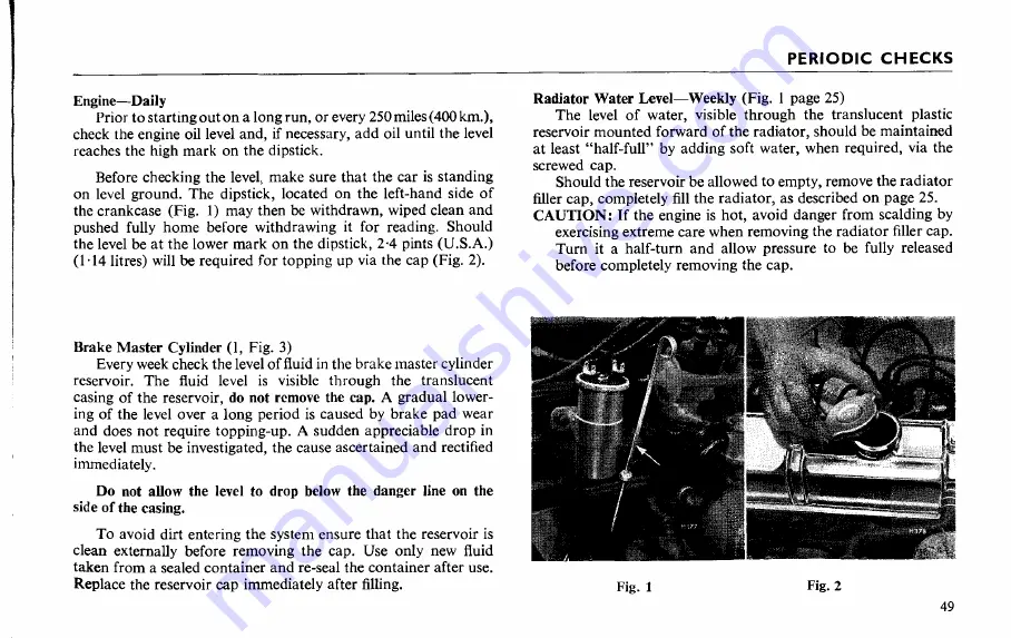 Triumph TR6 1976 Handbook Download Page 53