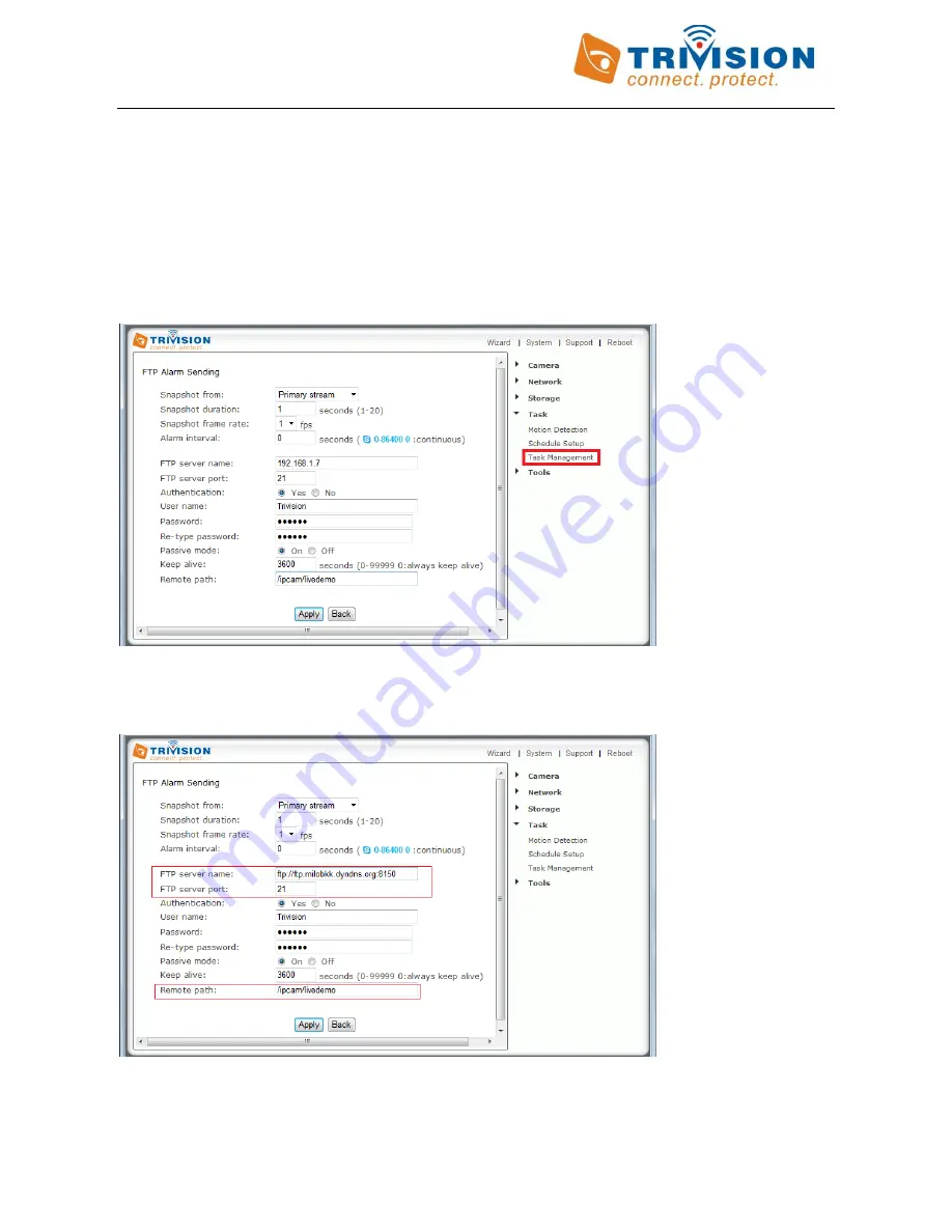 TriVision NC-107WF User Manual Download Page 35