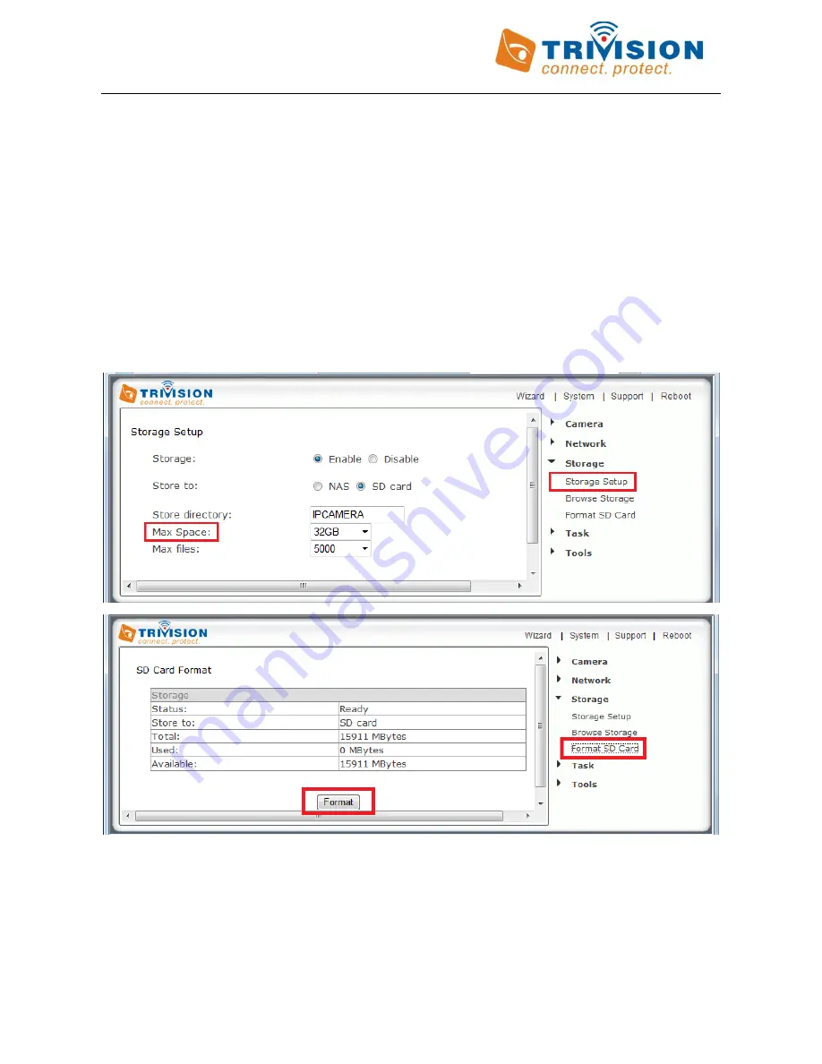 TriVision NC-107WF User Manual Download Page 37