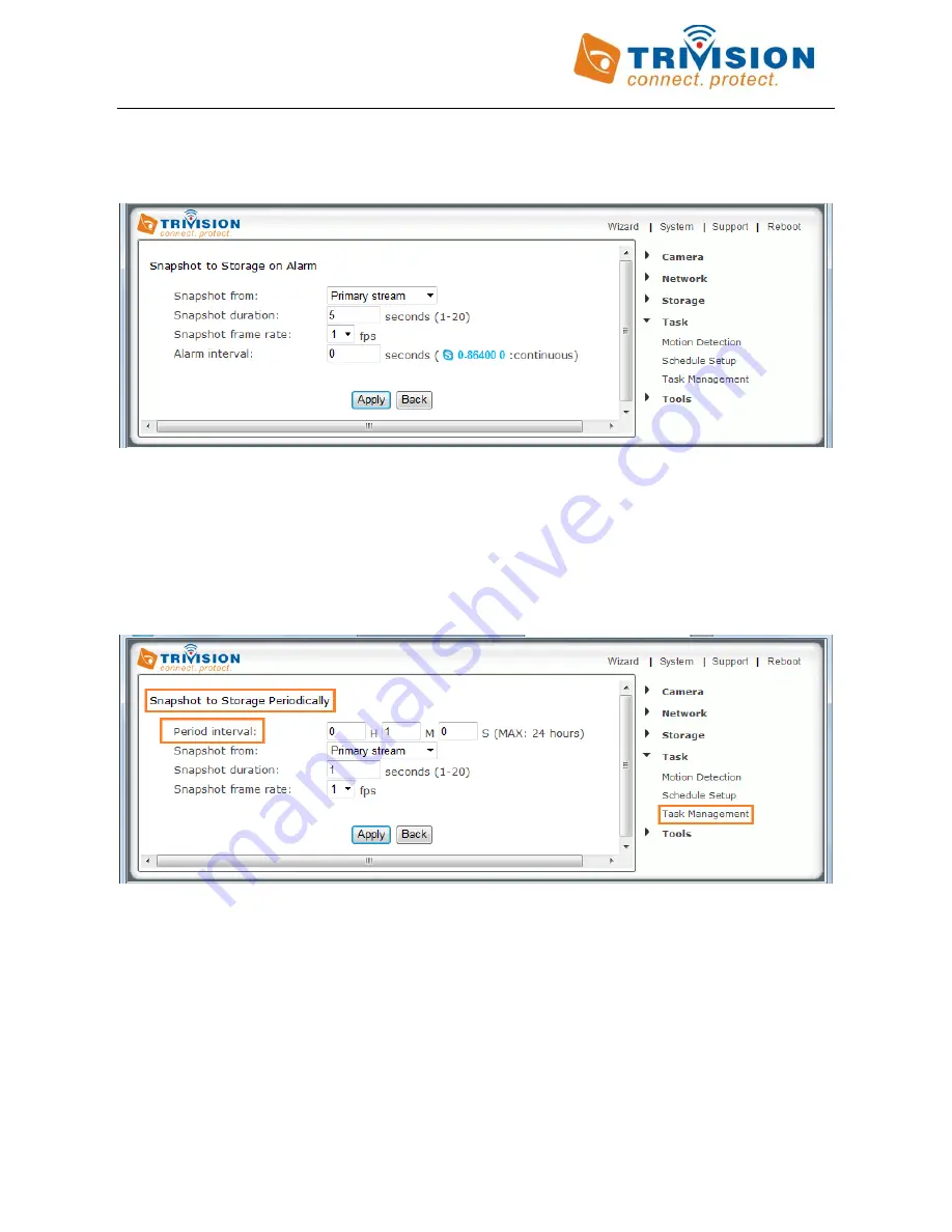 TriVision NC-107WF Скачать руководство пользователя страница 40