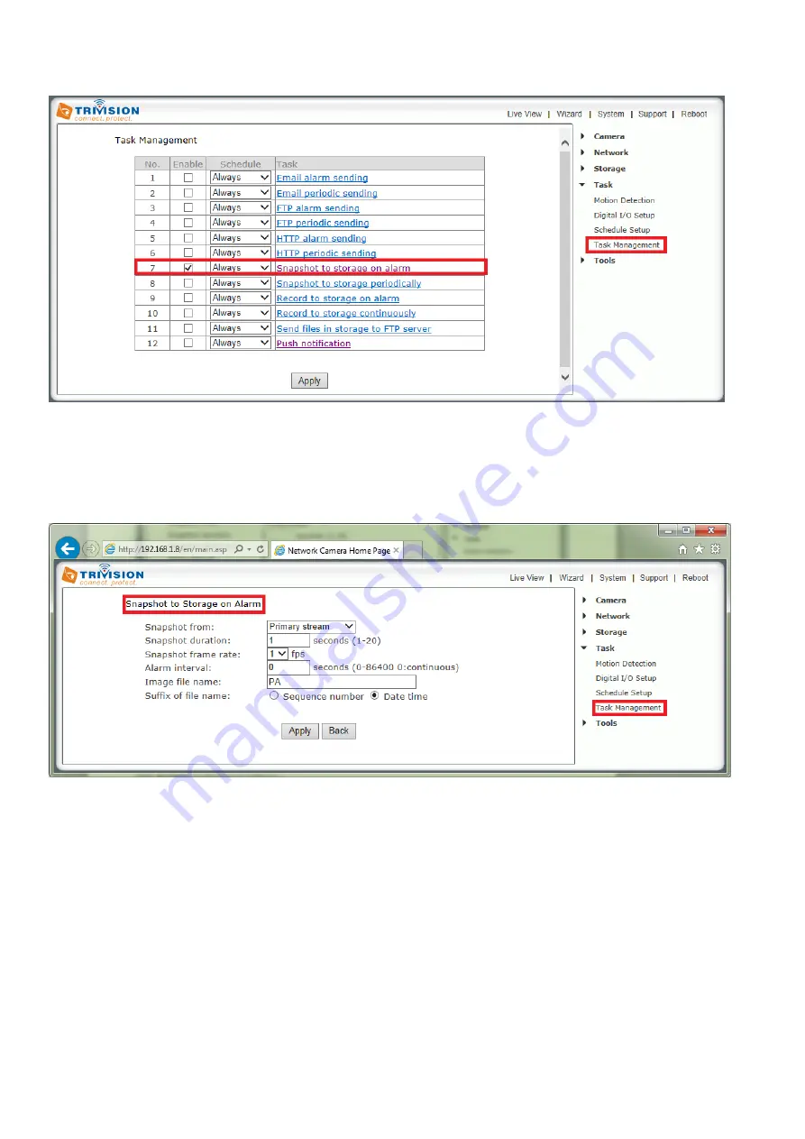 TriVision NC-250W Manual Download Page 50