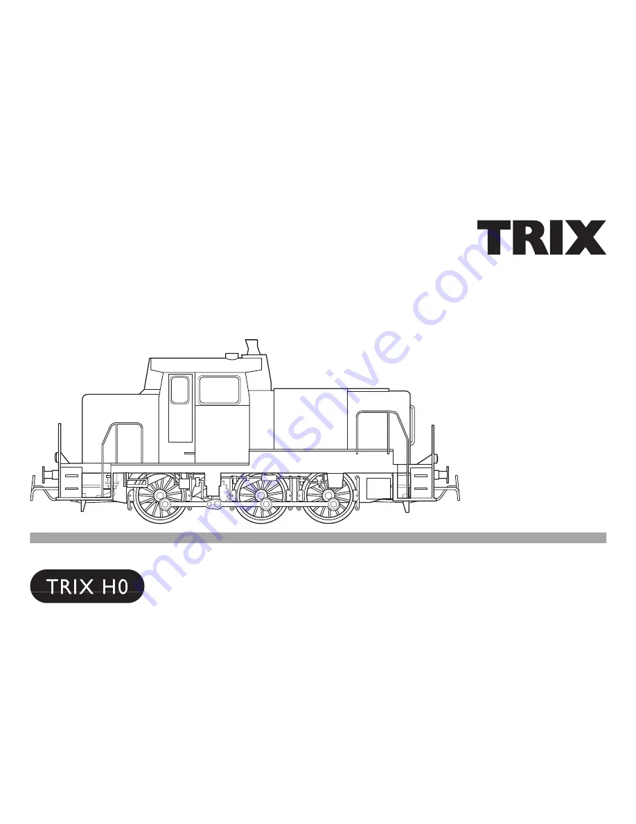 Trix 22133 Manual Download Page 1